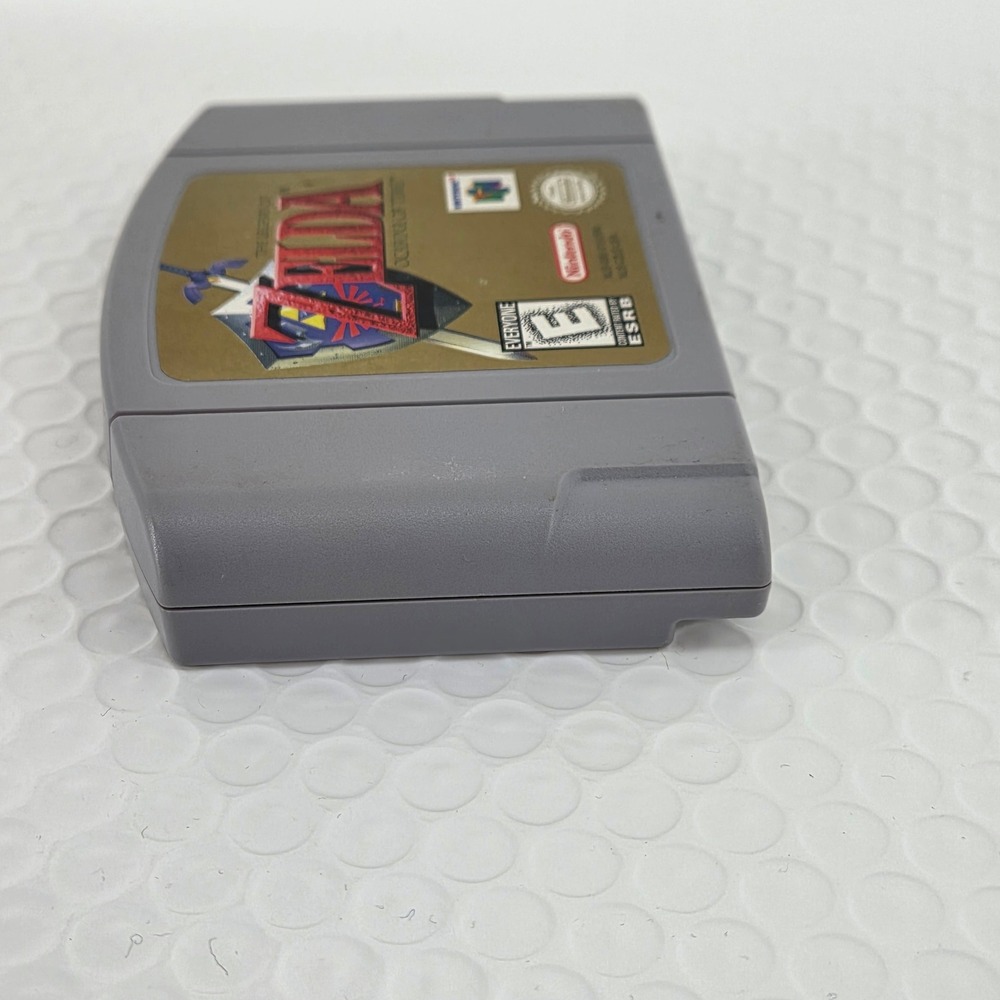 The Legend of Zelda Ocarina of Time Nintendo 64 N64 Game NUS-006 Gold Tested - Picture 5 of 9